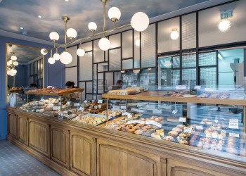 Meuble vitrine Boulangerie GANA Paris